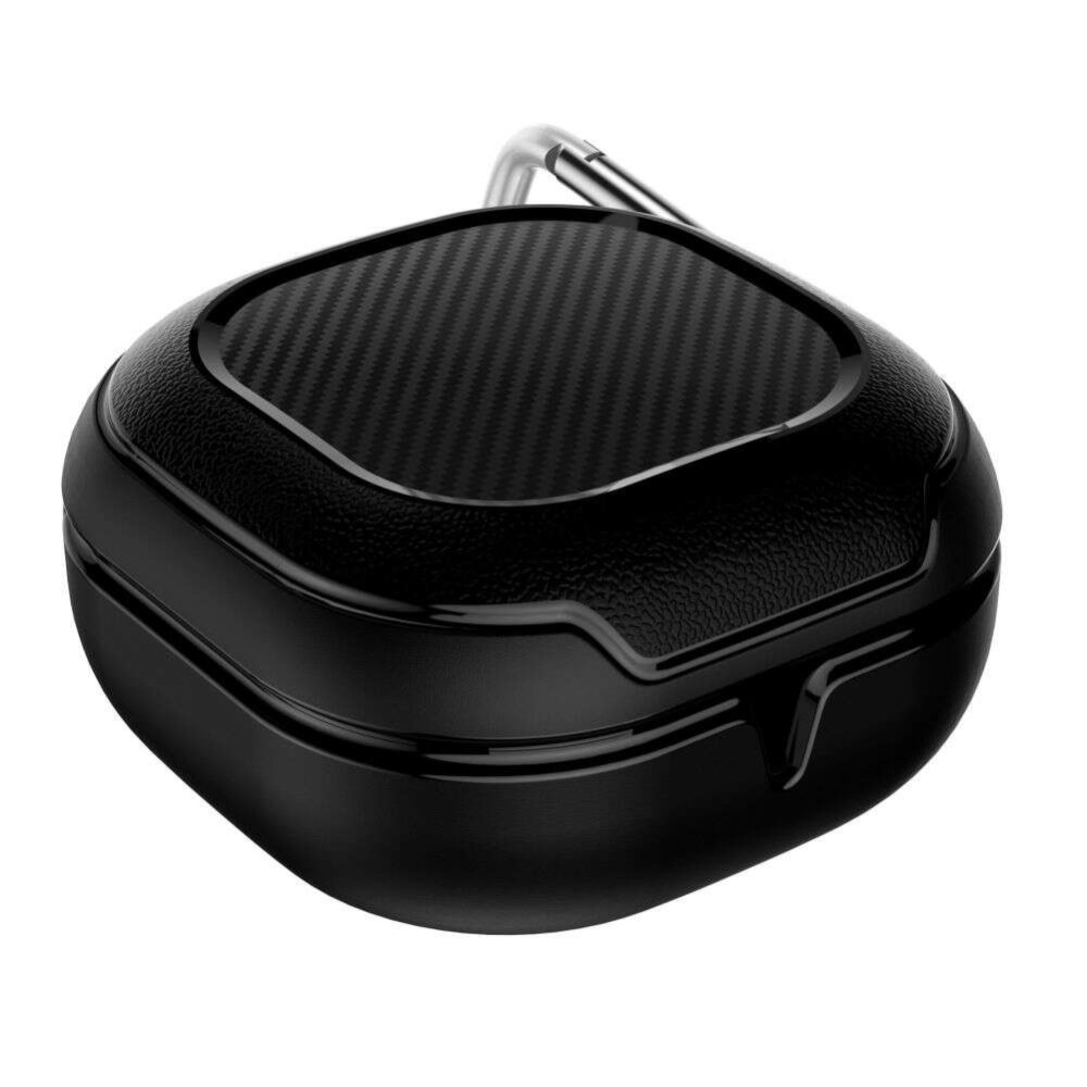Tech-Protect Rough Carbon Θήκη για Samsung Galaxy Buds 2 Pro / 2 / Live / Pro (Μαύρο)