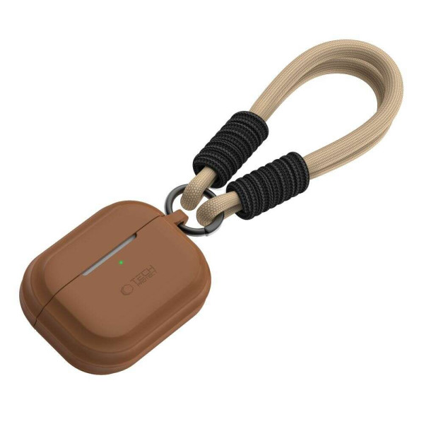 Tech-Protect Silicone Rope Θήκη για Airpods Pro 1/2 (CHOCOLATE BROWN)