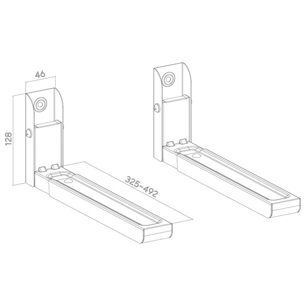 Βάση στήριξης φούρνου μικροκυμάτων DM-6000M