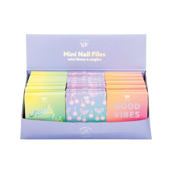 Yes Studio Κουτάκι με 12 Mini λίμες 0.9*6cm έκαστη- By Upper Canada