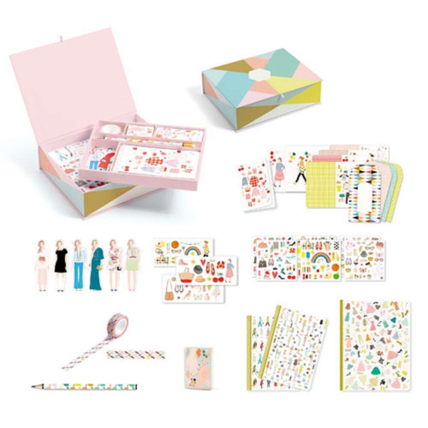 Djeco Σετ Κουτί Είδη Γραφείου Tinou - FSC MIX