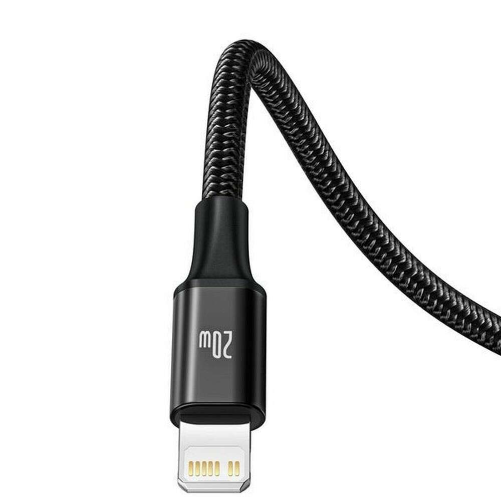 Καλώδιο Baseus CAMLT-SC01 Type-C σε Type-C / Lightning / micro USB 20W 1.5m (Μαύρο)