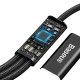 Καλώδιο Baseus CAMLT-SC01 Type-C σε Type-C / Lightning / micro USB 20W 1.5m (Μαύρο)