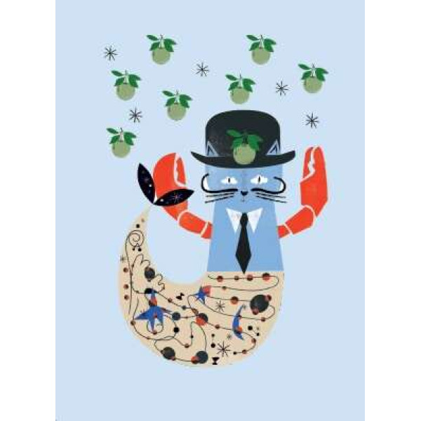 Brainfood Σημειωματάριο Γάτες Σουρεαλισμός (10.3 x 14 cm)