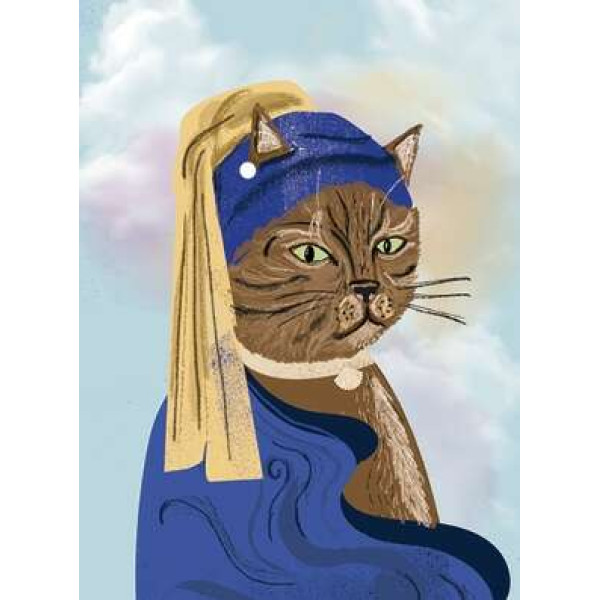 Brainfood Σημειωματάριο Γάτες Αναγέννηση (10.3 x 14 cm)