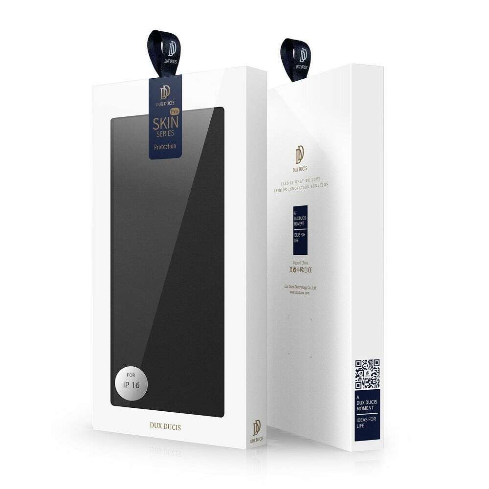 Dux Ducis Skin Pro Θήκη Book Δερματίνης για Apple iPhone 16 Pro Max (Μαύρο)