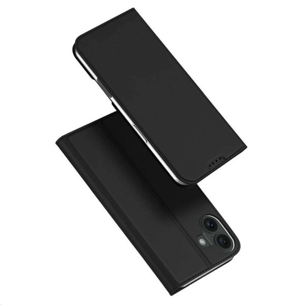 Dux Ducis Skin Pro Θήκη Book Δερματίνης για Apple iPhone 16 Plus (Μαύρο)