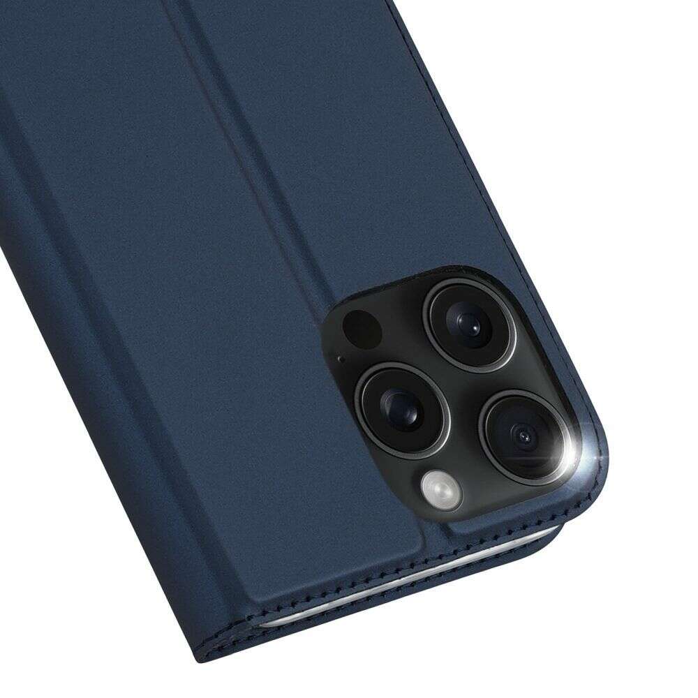 Dux Ducis Skin Pro Θήκη Book Δερματίνης για Apple iPhone 16 Pro Max (Μπλε)
