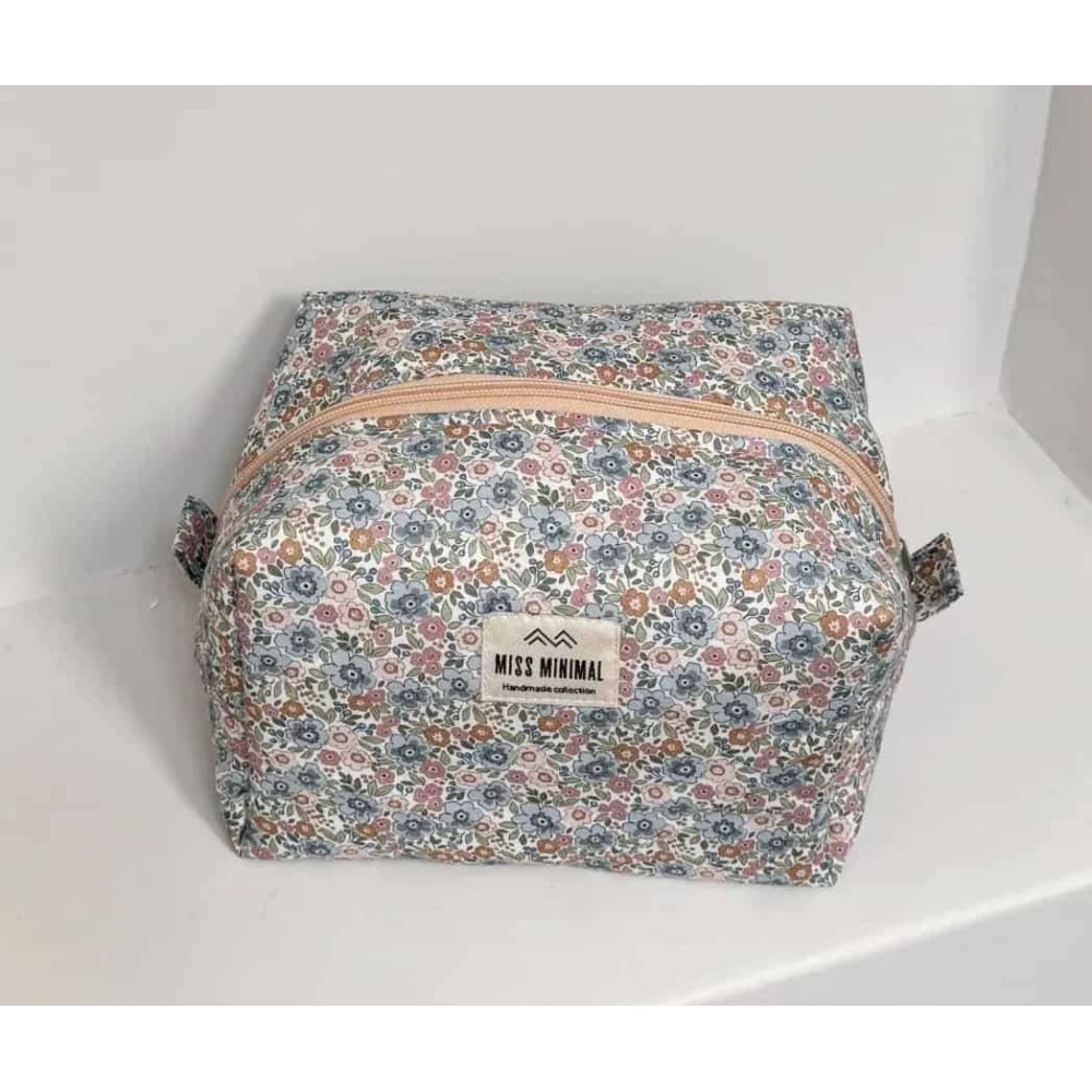 Miss Minimal Zipper Box Νεσεσέρ Ciel Forest (22 x 13 x 23 cm)