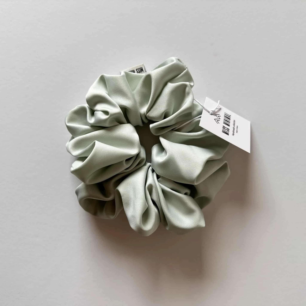 Miss Minimal Schrunchie Mint