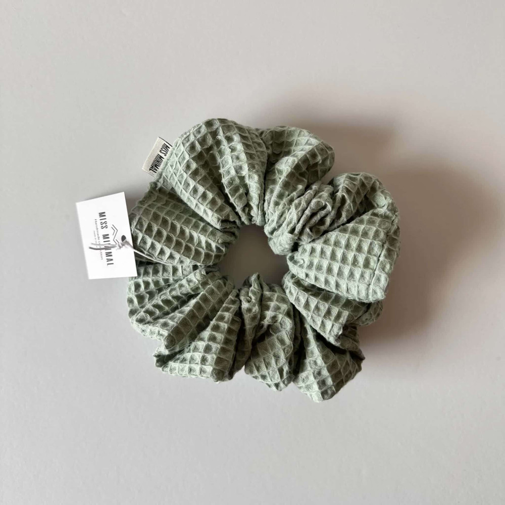 Miss Minimal Schrunchie Wild Mint