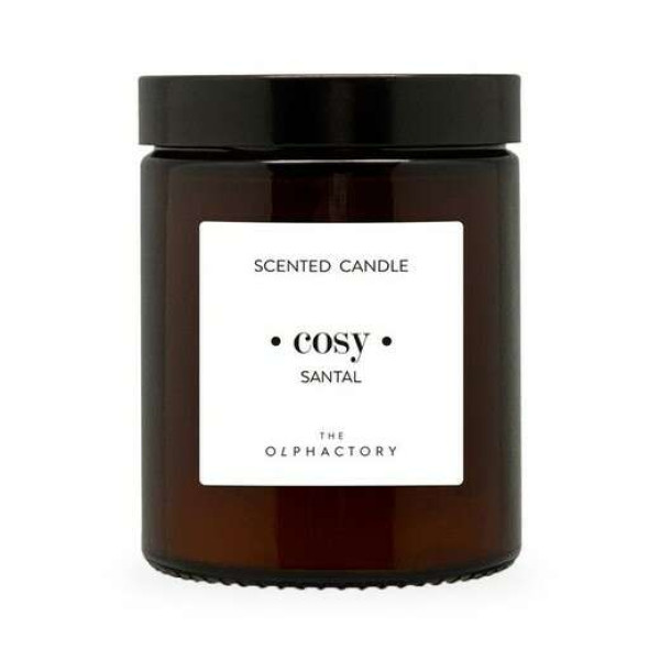 Ambientair Santal Φυτικό Αρωματικό Κερί με Καπάκι 135gr, Cosy - The Olphactor