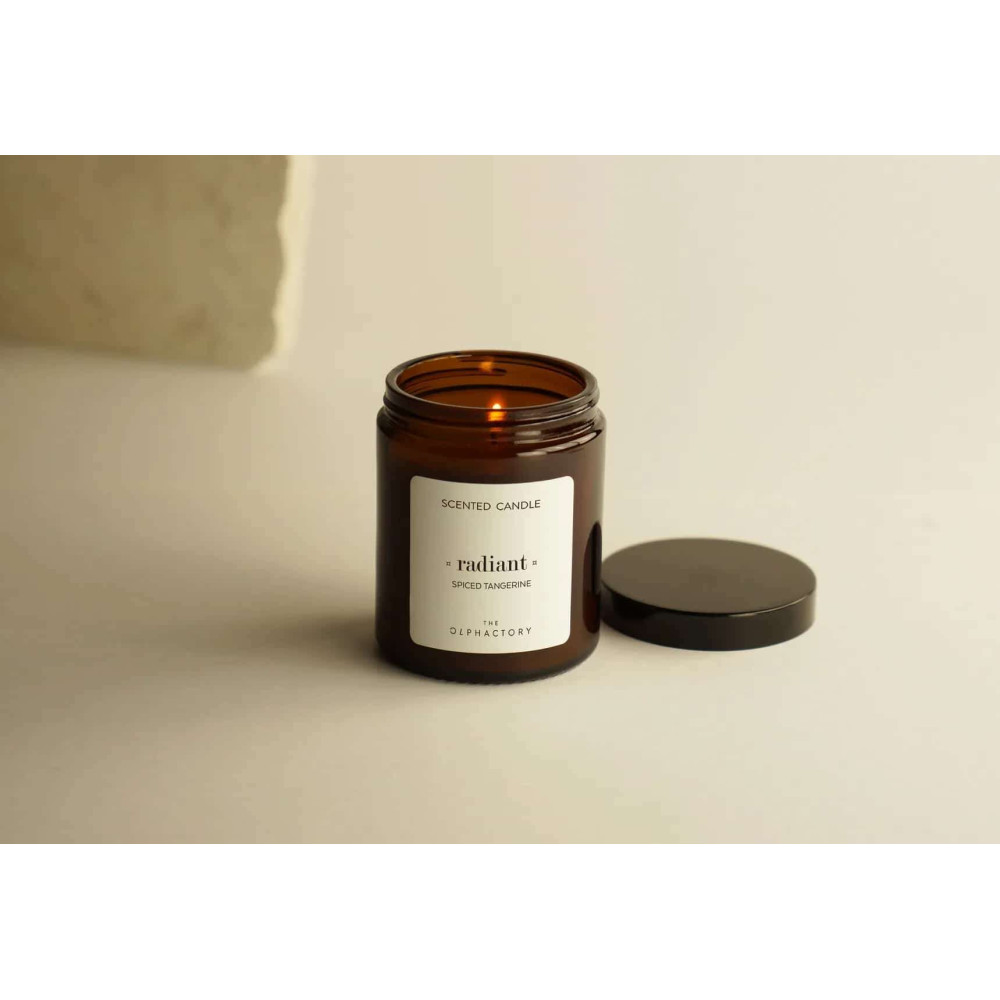 Ambientair Tangerine Φυτικό Αρωματικό Κερί με Καπάκι 135gr, Radiant - The Olphactor