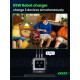 Ugreen CD361/25685B Nexode RG φορτιστής GaN 65W PDx2+QC4.0 (Grey)