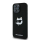 Karl Lagerfeld KLHMP16XSCHPPLK Θήκη Backcover για Apple iPhone 16 Pro Max (Sil Choupette Head Print) (Μαύρο)