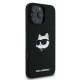 Karl Lagerfeld KLHMP16XSCHPPLK Θήκη Backcover για Apple iPhone 16 Pro Max (Sil Choupette Head Print) (Μαύρο)