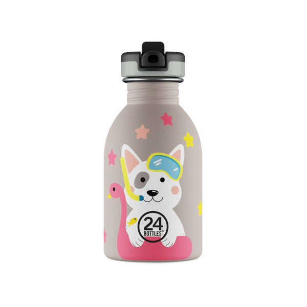 24Bottles Kids Urban Bottle Ανοξείδωτο Μπουκάλι 0.25lt (Lucky Dog)