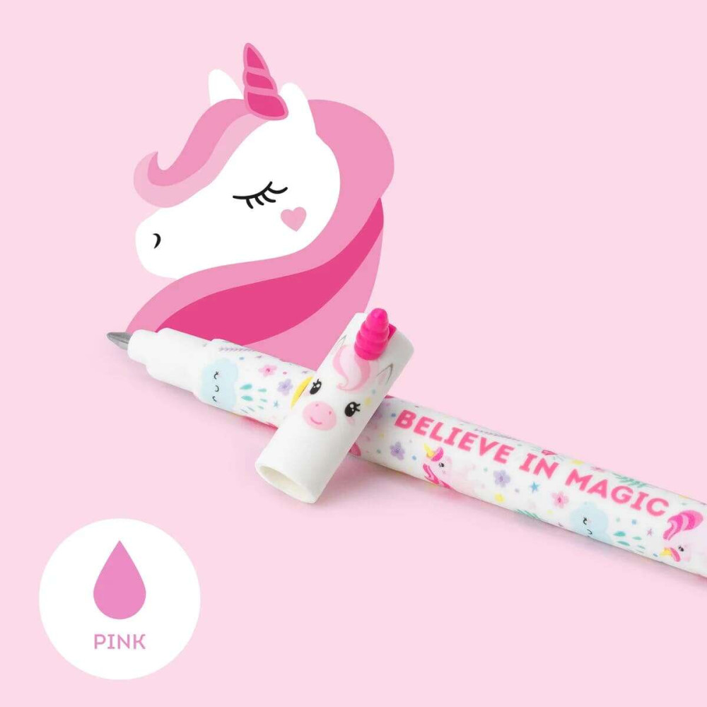 Legami EP0013 UNICORN Erasable Gel Pen Στυλό (Ροζ)