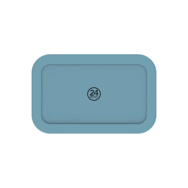 24Bottles Snack Box Ανοξείδωτο Φαγητοδοχείο 700ml (Powder Blue)