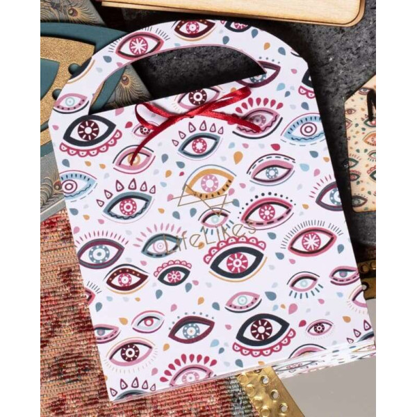 LifeLikes Γούρι Μπρελόκ Σπιτάκι με Μάτια