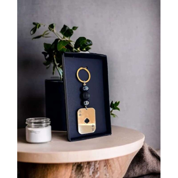 LifeLikes Γουράκι Μπρελόκ Τραπουλόχαρτο Άσσος