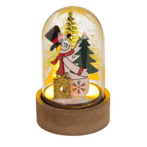 Χριστουγεννιάτικo Διακοσμητικό με LED (8 cm)