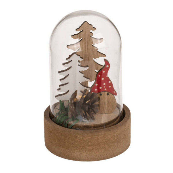 Χριστουγεννιάτικo Διακοσμητικό με LED (8 cm)