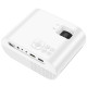 HOCO DT1 προτζέκτορας Wi-Fi Bluetooth 720P (Λευκό)