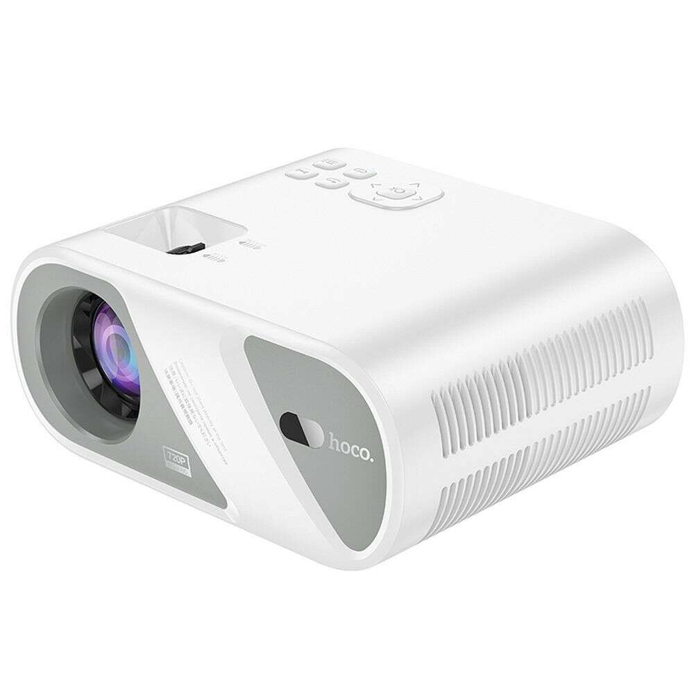 HOCO DT1 προτζέκτορας Wi-Fi Bluetooth 720P (Λευκό)