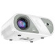 HOCO DT1 προτζέκτορας Wi-Fi Bluetooth 720P (Λευκό)