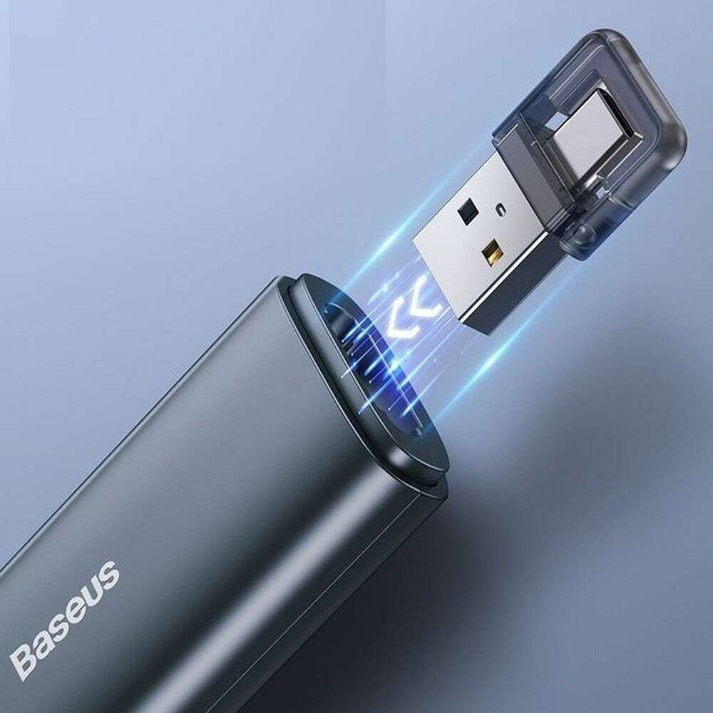 Baseus ACFYB-B0G πορτοκαλί laser pointer ασύρματο τηλεχειριστήριο παρουσιάσεων