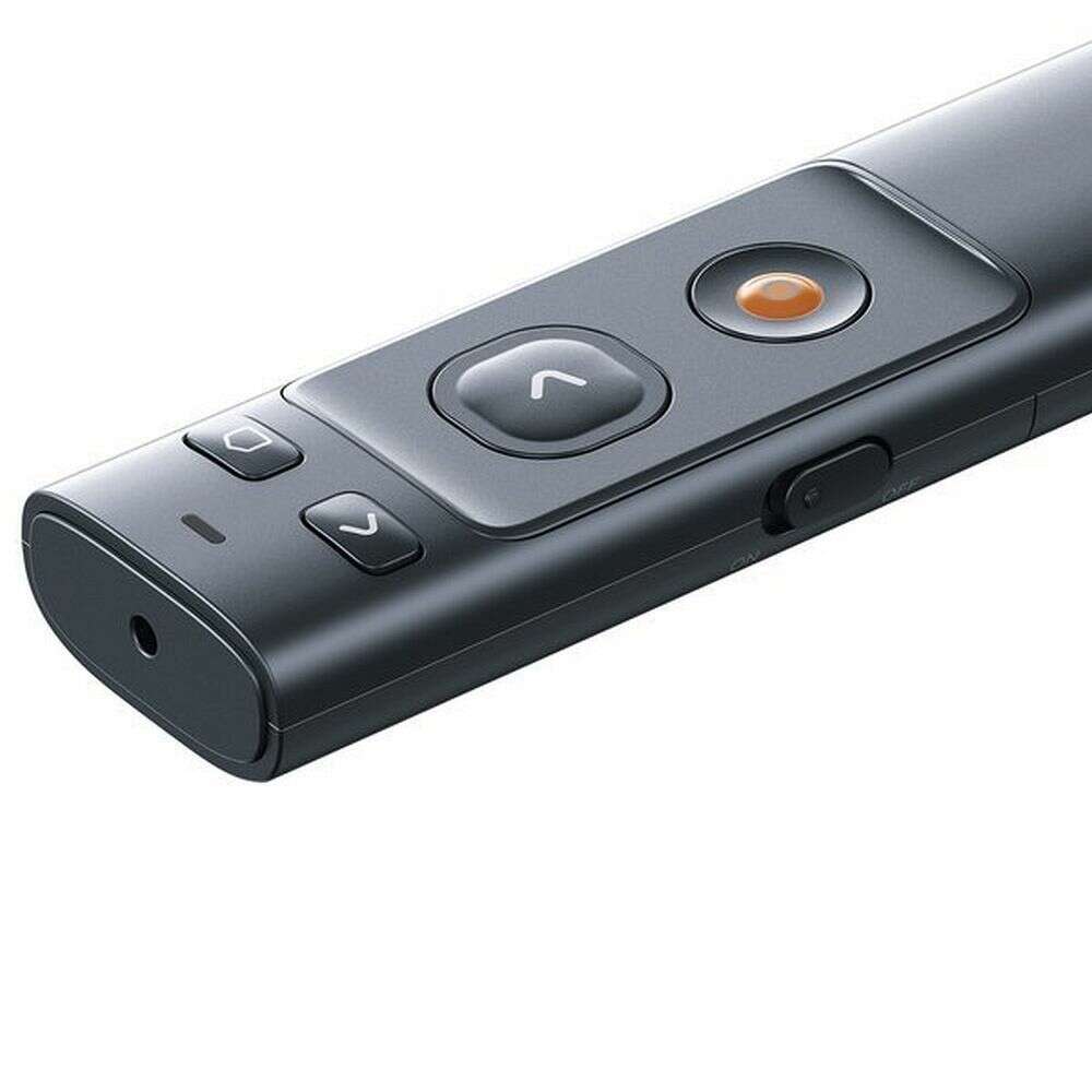 Baseus ACFYB-B0G πορτοκαλί laser pointer ασύρματο τηλεχειριστήριο παρουσιάσεων