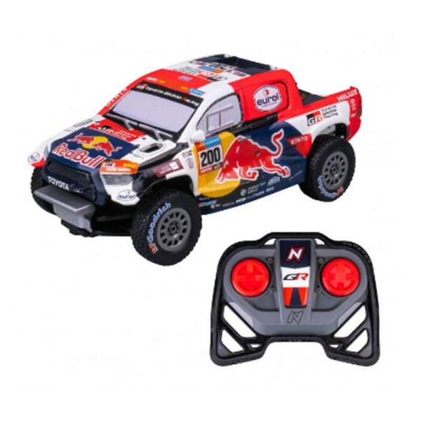 Τηλεκατευθυνόμενο Nikko Toyota Gazoo Racing Dakar 2023 Winner Nasser Al-Attiyah 1:18