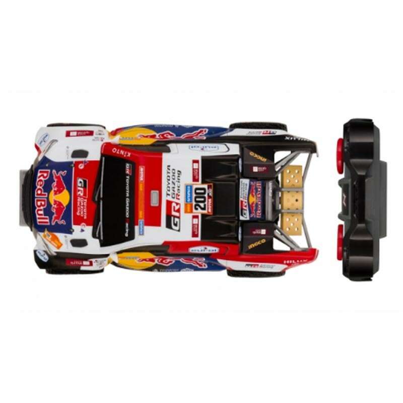 Τηλεκατευθυνόμενο Nikko Toyota Gazoo Racing Dakar 2023 Winner Nasser Al-Attiyah 1:18