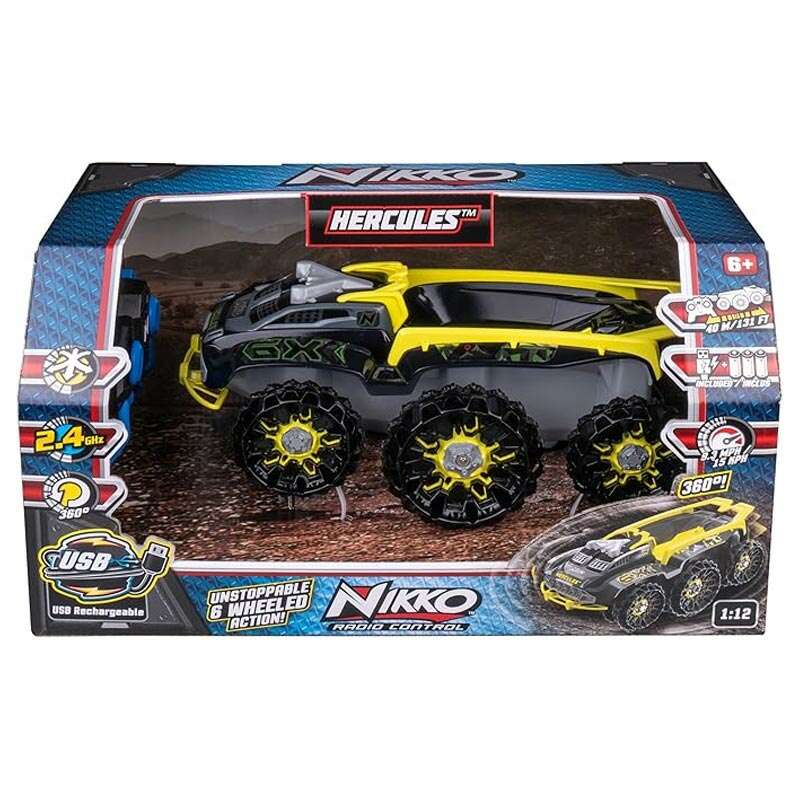 Τηλεκατευθυνόμενο Nikko Hercules 6 Wheeled Action 1:12