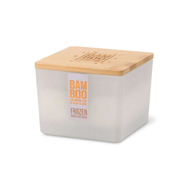 Heart & Home Bamboo Collection Αρωματικό Κερί Χειμωνιάτικος Περίπατος (20 ωρών)