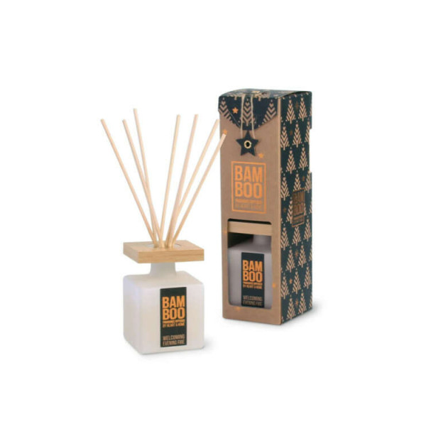 Heart & Home Bamboo Collection Αρωματικό Χώρου με Sticks Η Θαλπωρή της Φωτιάς (70ml)