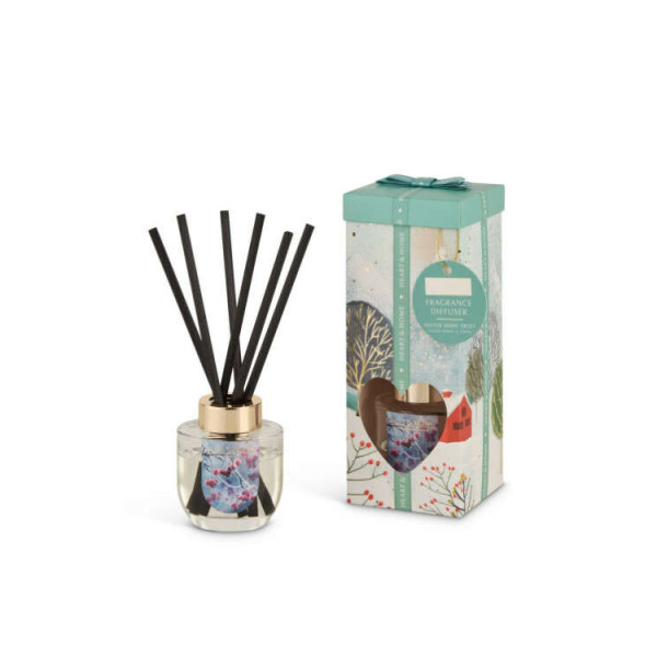 Heart & Home Αρωματικό Χώρου με Sticks Χειμωνιάτικα Μούρα (70ml)
