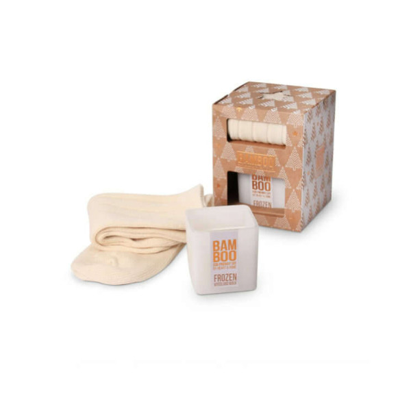 Heart & Home Bamboo Collection Σετ Δώρου Κερί και Κάλτσες