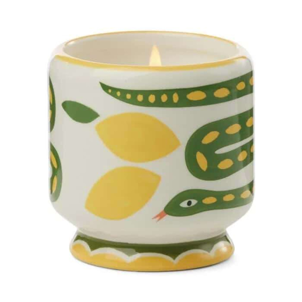 Paddywax A dopo Κεραμικό Κερί Σόγιας, Wild Lemongrass 226gr Snake