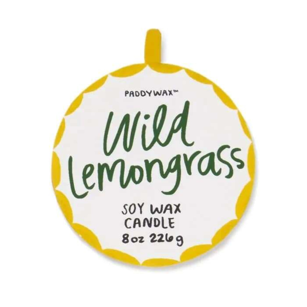 Paddywax A dopo Κεραμικό Κερί Σόγιας, Wild Lemongrass 226gr Snake