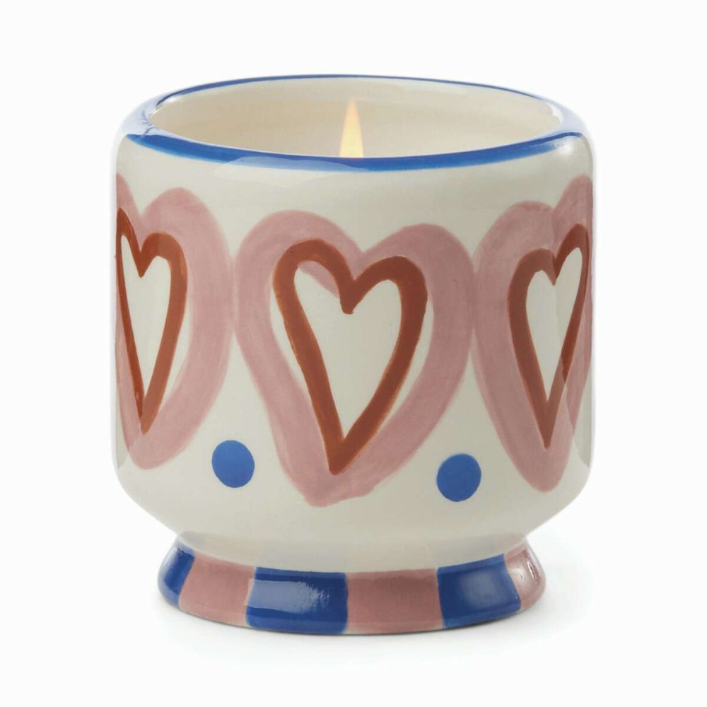 Paddywax A dopo Κεραμικό Κερί Σόγιας, Rosewood Vanilla 226gr Hearts