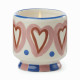Paddywax A dopo Κεραμικό Κερί Σόγιας, Rosewood Vanilla 226gr Hearts