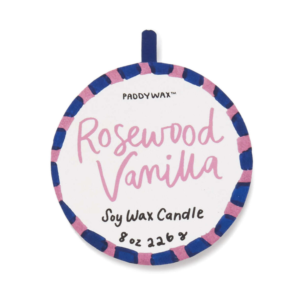 Paddywax A dopo Κεραμικό Κερί Σόγιας, Rosewood Vanilla 226gr Hearts