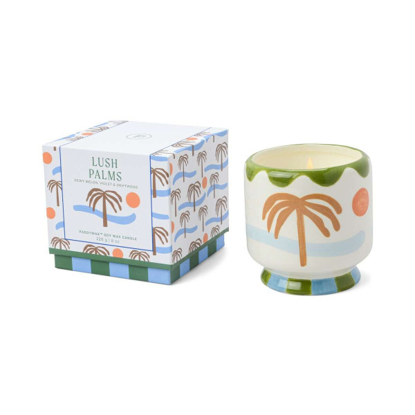Paddywax A dopo Κεραμικό Κερί Σόγιας, Lush Palms 226gr Palm Tree