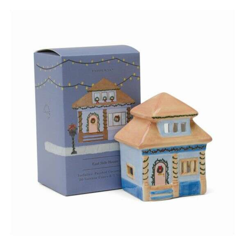 Paddywax Κεραμικό Σπιτάκι No.06 East Side House Style με Αρωματικούς incense κώνους & Ρεσώ