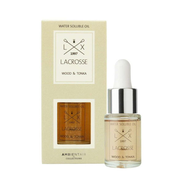 Ambientair Υδατοδιαλυτό Αιθέριο Έλαιο 15ml, Wood & Tonka Diffuser - Lacrosse