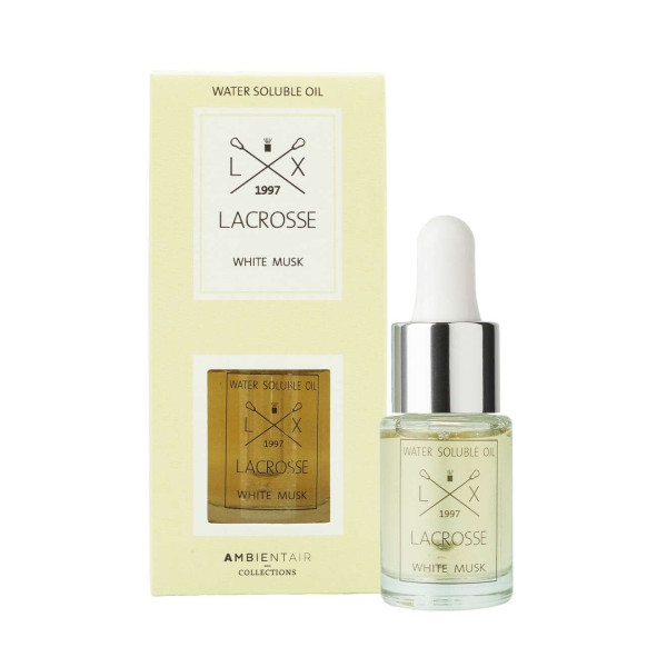 Ambientair Υδατοδιαλυτό Αιθέριο Έλαιο 15ml, White Musk Diffuser - Lacrosse