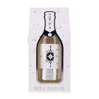 Accentra Vanilla Bath & shower gel in white champagne gift box 250ml, Seasons Greetings