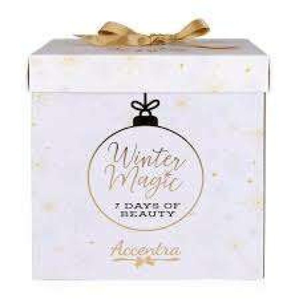 Accentra 7 Days of beauty in large gift box including 7 surprises, Winter magic